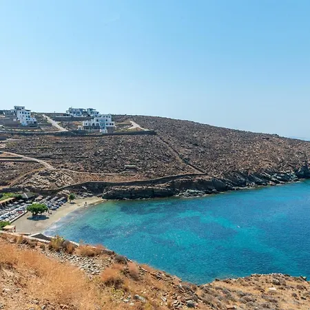Sun Blooming In Tinos Island Villa Agios Romanos