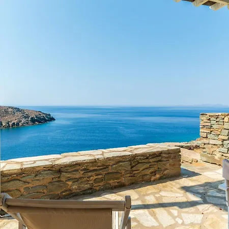 Sun Blooming In Tinos Island Villa Agios Romanos